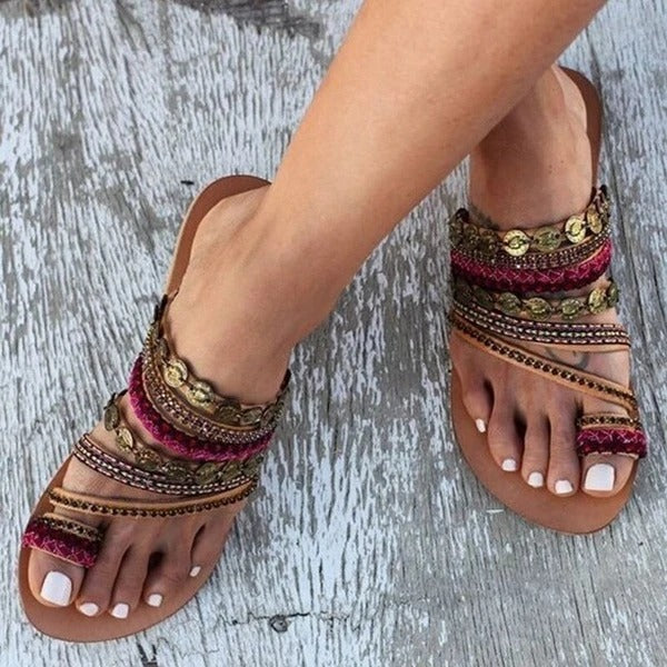 Boho Sandalen – für Strand, Sonne und das Leben draußen
