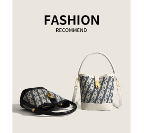 Minimalistische Bucket Bag – Urbaner PU-Stil