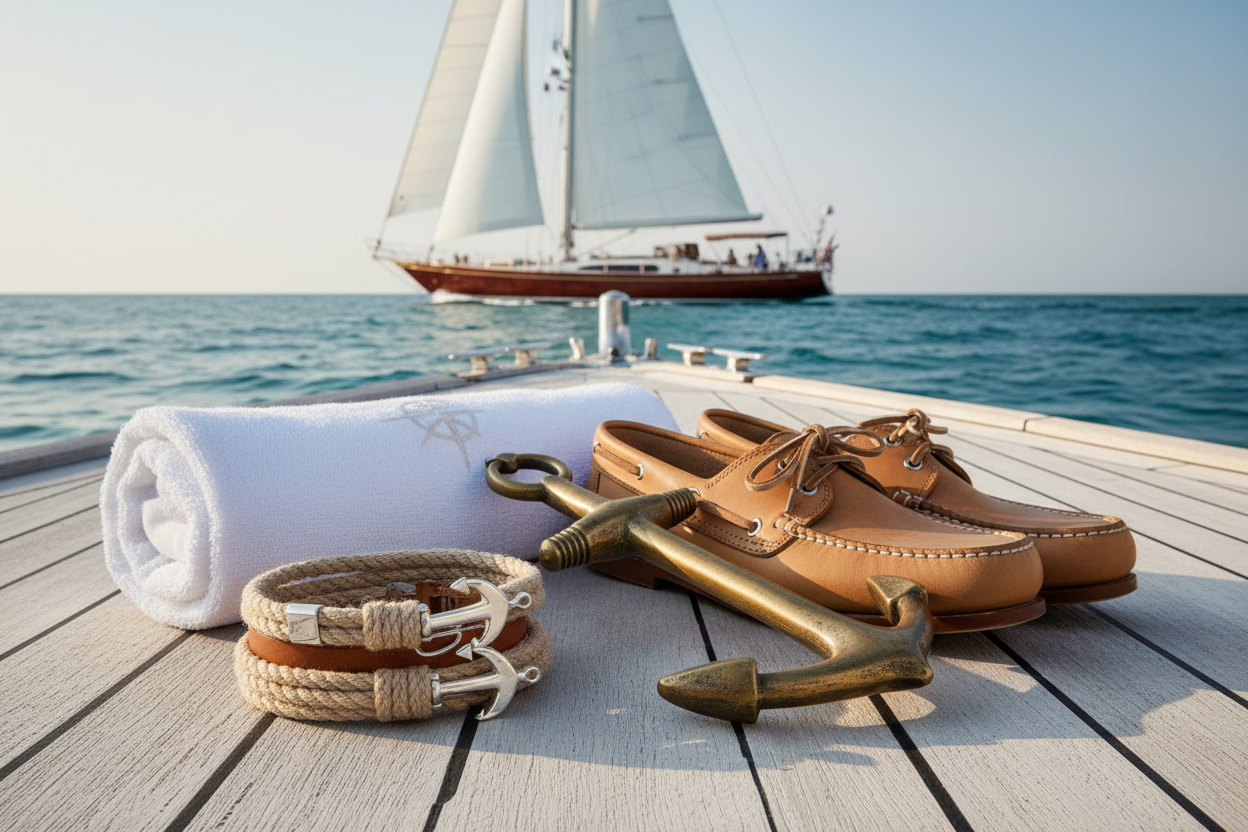 Maritime Lifestyle mit Segelboot